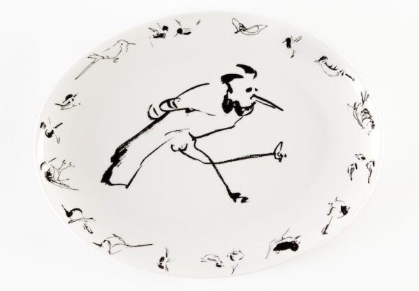Billy Sullivan Birds Platter