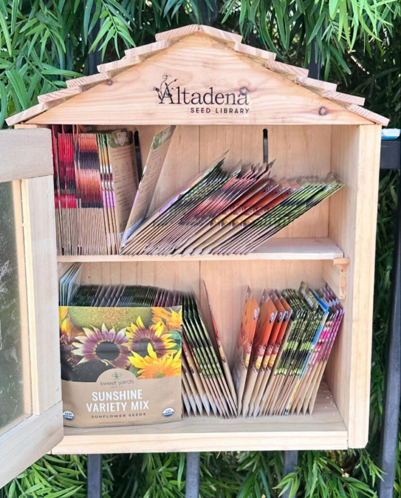 Altadena Seed Libraries, crafted by an artisan in L.A